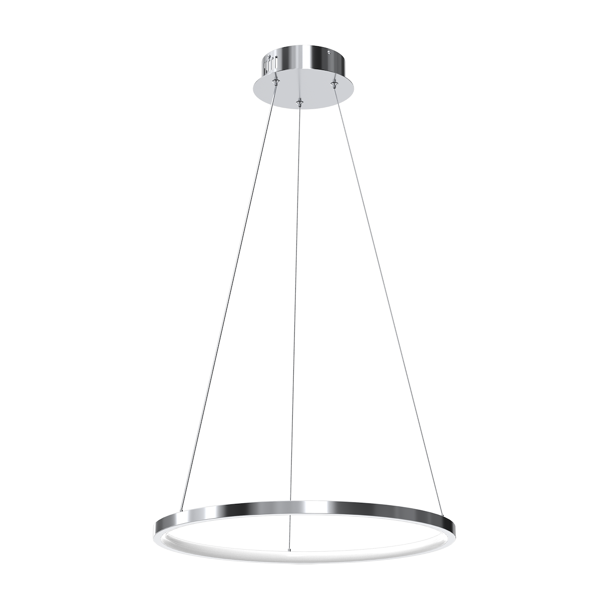 MiLagro Lampa wisząca HOOP CHROME 27W LED ML1549