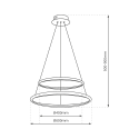 HOOP CHROME 51W LED ML1550