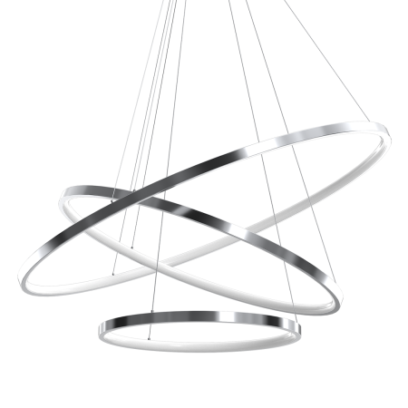 Lampa HOOP CHROME 93W LED