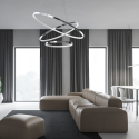 Lampa HOOP CHROME 93W LED