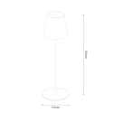 Lampka nocna Toscana Czarna