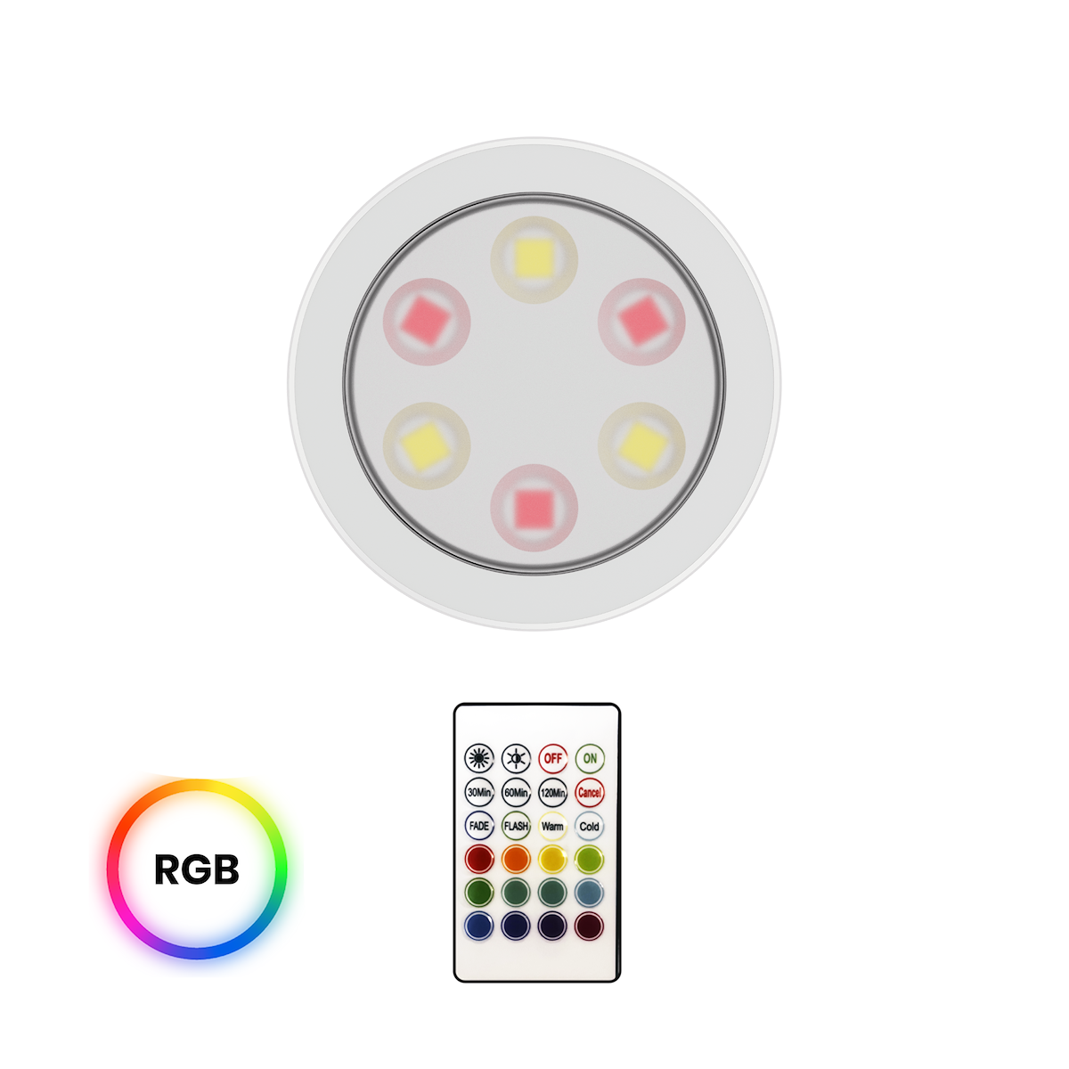 MiLagro Lampka Podszafkowa Jojo RGB + 3000/6000K EKB1665