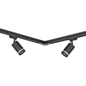 Zestaw Track Light Pipe Ring Czarny