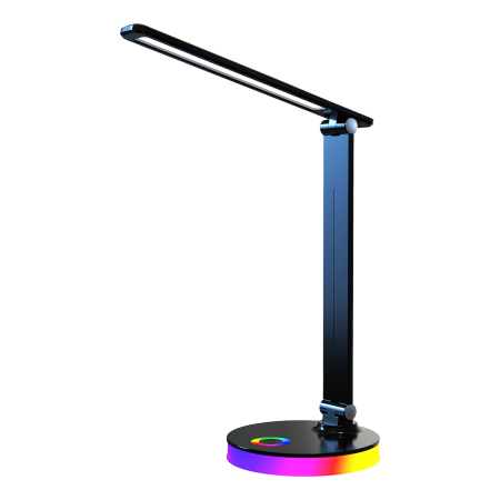 MiLagro Lampka biurkowa Bruno Black 5W LED RGB ML1628