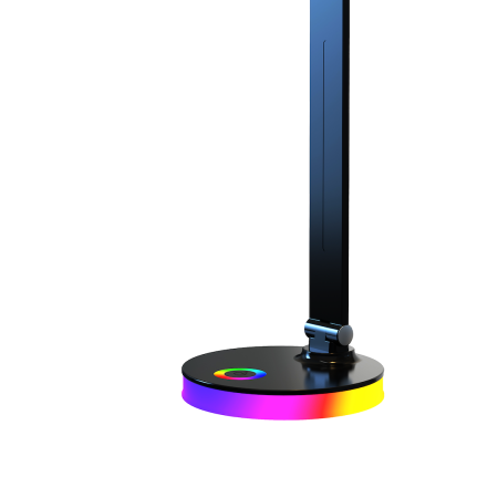 MiLagro Lampka biurkowa Bruno Black 5W LED RGB ML1628
