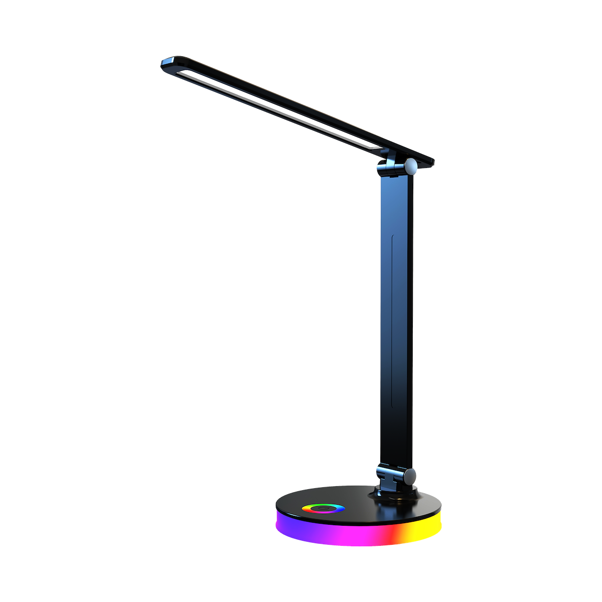 MiLagro Lampka biurkowa Bruno Black 5W LED RGB ML1628