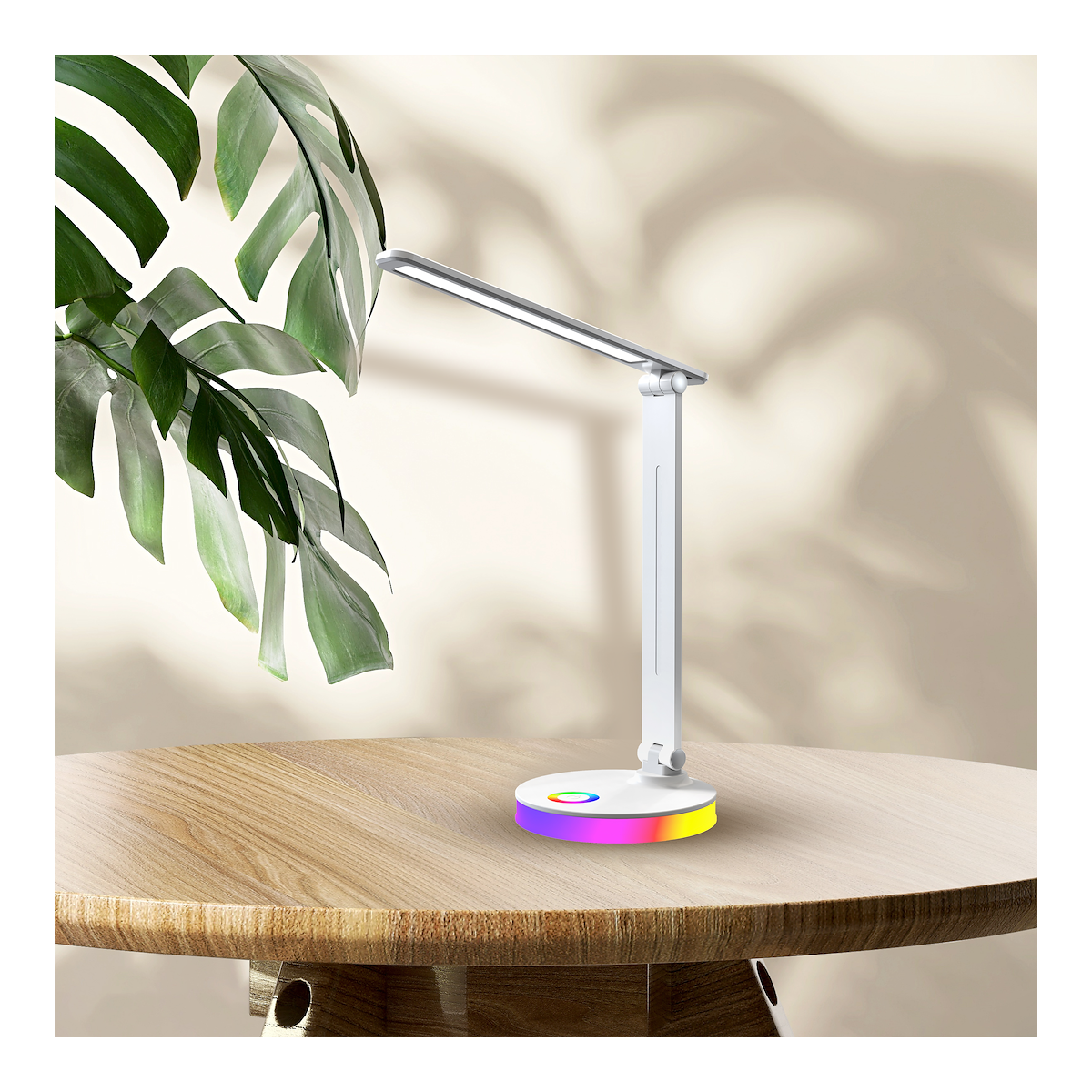 Lampka BRUNO RGB Biała