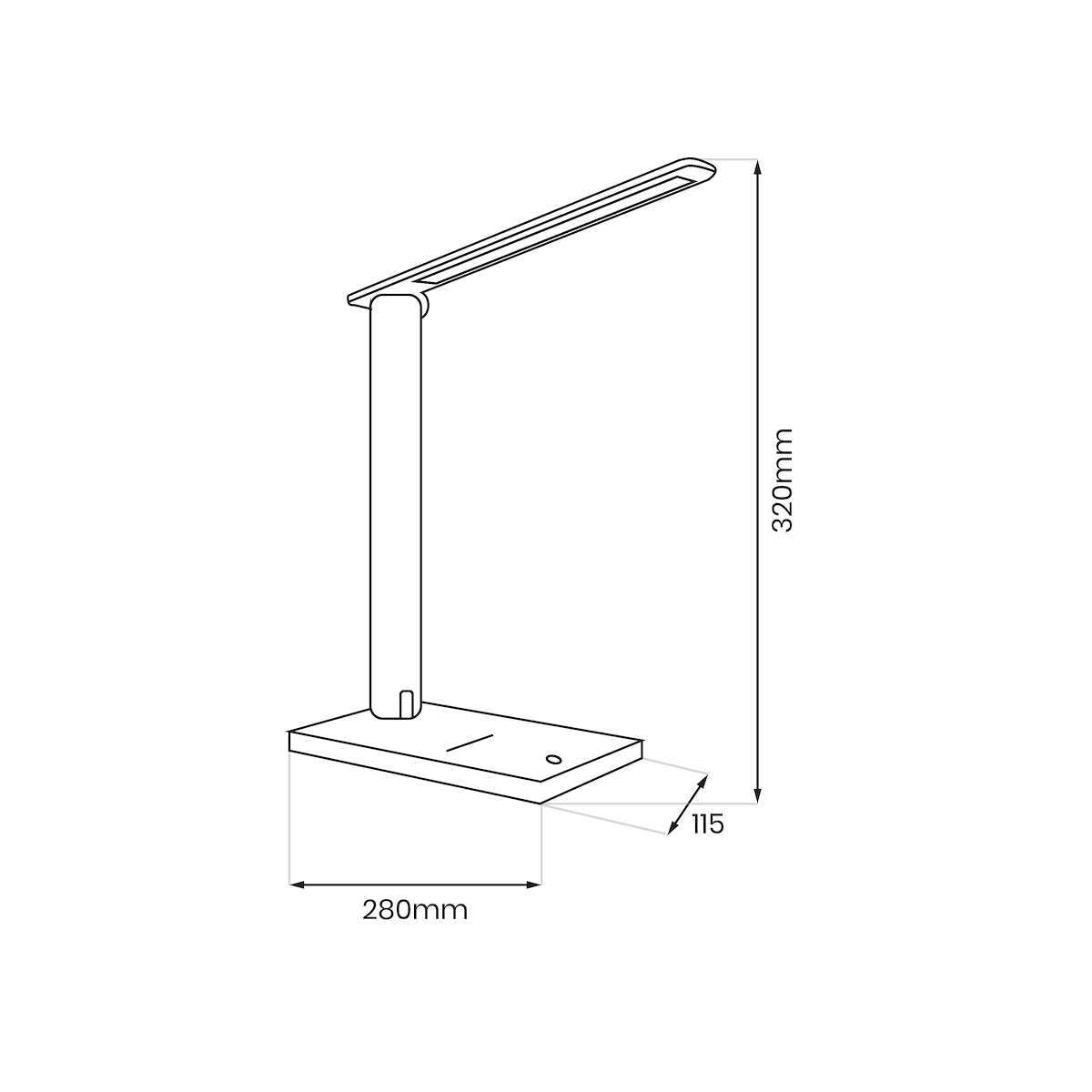 Lampka biurkowa POST 5W LED