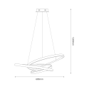 Lampa wisząca EMPOLI LED 55W