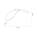 MiLagro Lampa wisząca INFINITY 21W LED 4000K ML1574