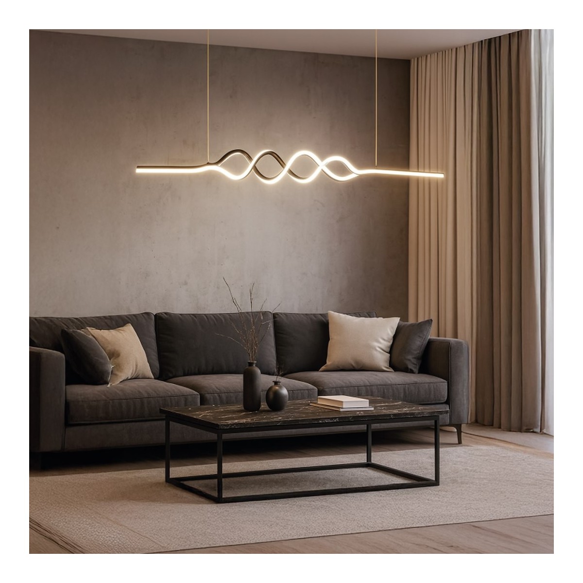 MiLagro Lampa wisząca ANCONA 36W LED 4000K ML1575