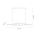 MiLagro Lampa wisząca ANCONA 36W LED 4000K ML1575
