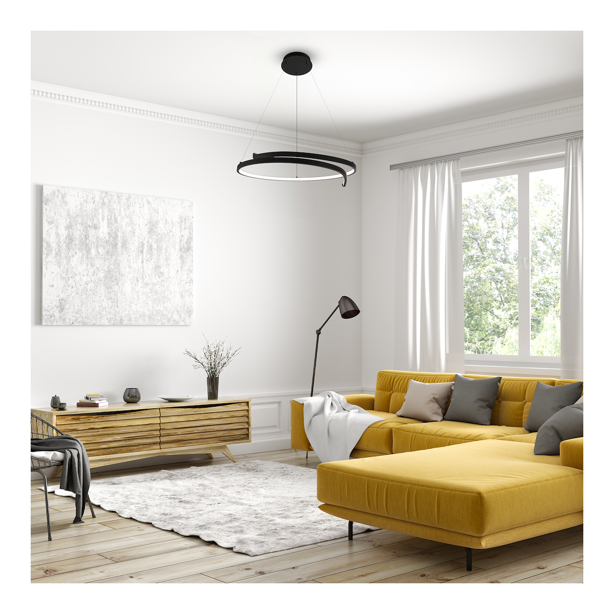 MiLagro Lampa wisząca LORENZO 35W LED 4000K ML1583