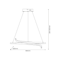 MiLagro Lampa wisząca LORENZO 35W LED 4000K ML1583