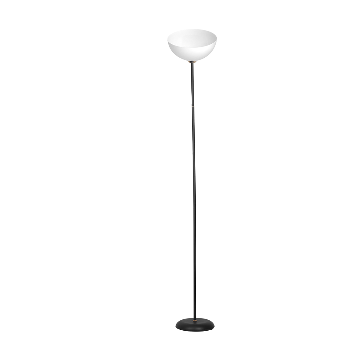 MiLagro Lampa podłogowa ZACK BLACK 1xE27 ML1632