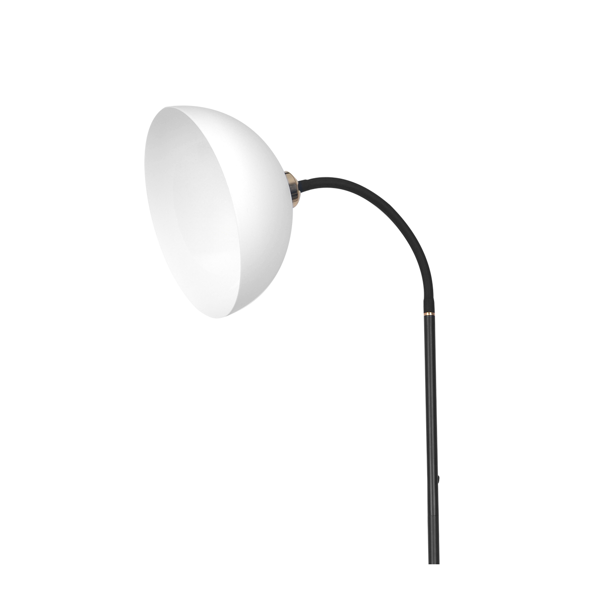 Lampa podłogowa ZACK Czarna