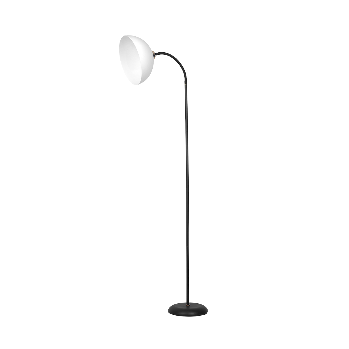 MiLagro Lampa podłogowa ZACK BLACK 1xE27 ML1632