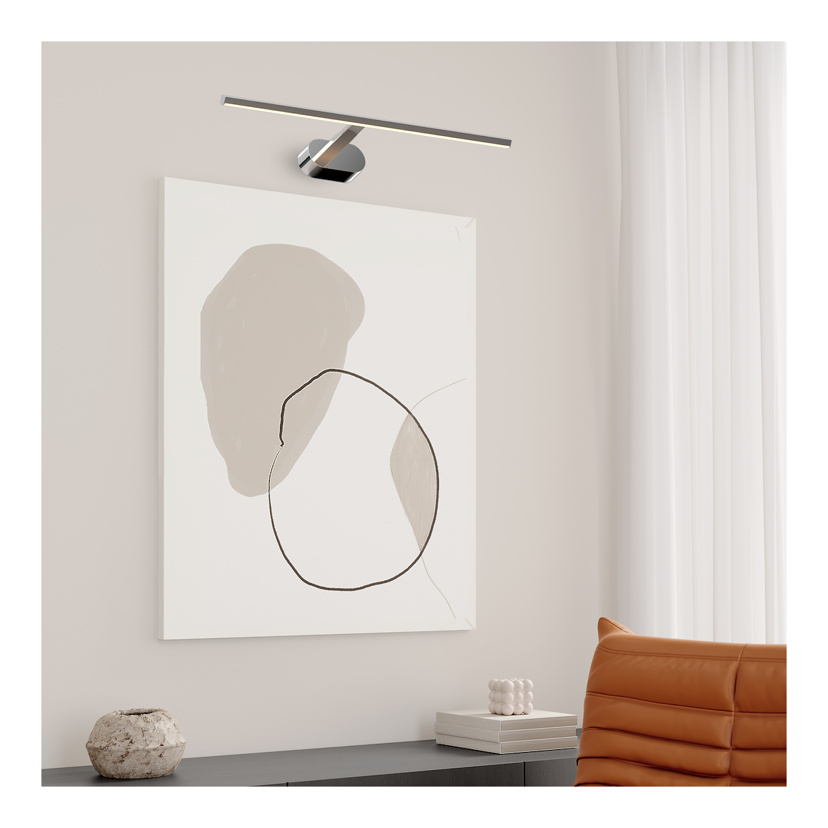 Kinkiet PRADO Chrome LED 3000K