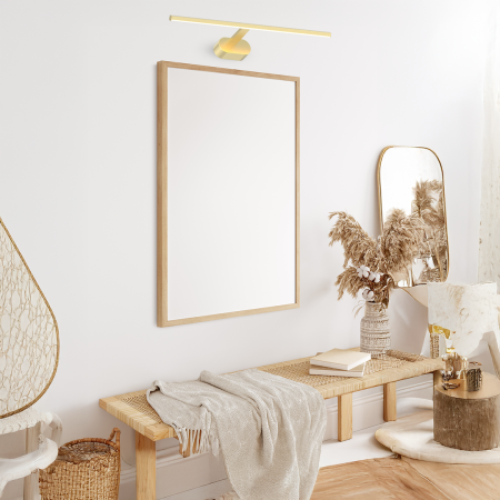 MiLagro Kinkiet PRADO Satin Gold 11W LED 3000K ML1005