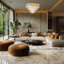 Lampa MILANO 75cm glamour