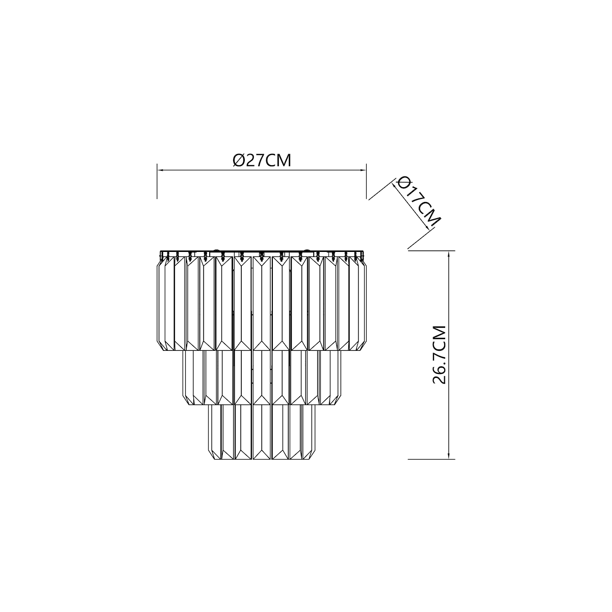 MiLagro Kinkiet MILANO 2xE14 ML1495