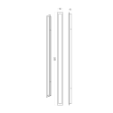 MiLagro Kinkiet Wow 30W 3CCT IP54 150cm ML1725