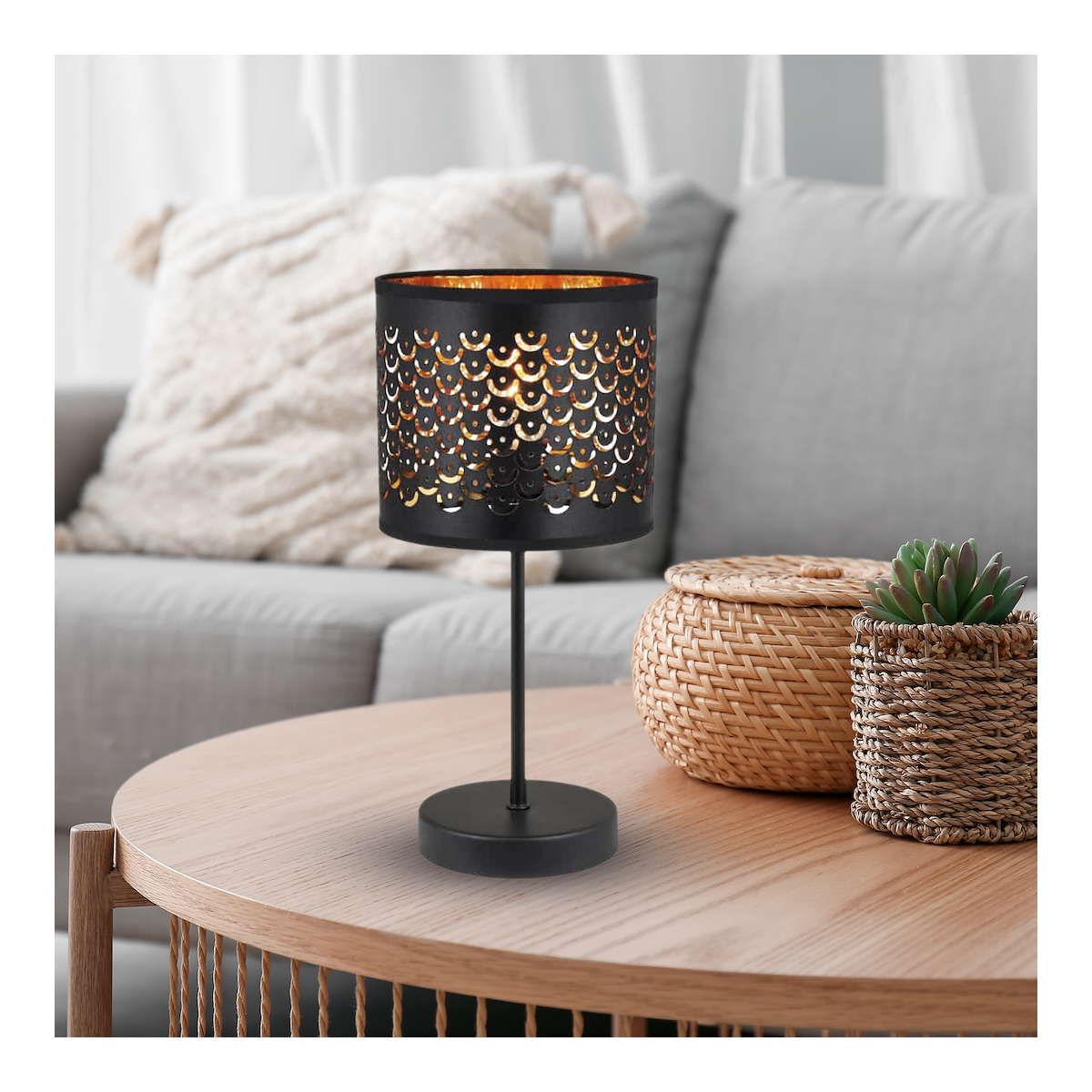 MiLagro Lampka nocna MORGAN 1xE27 ML1802