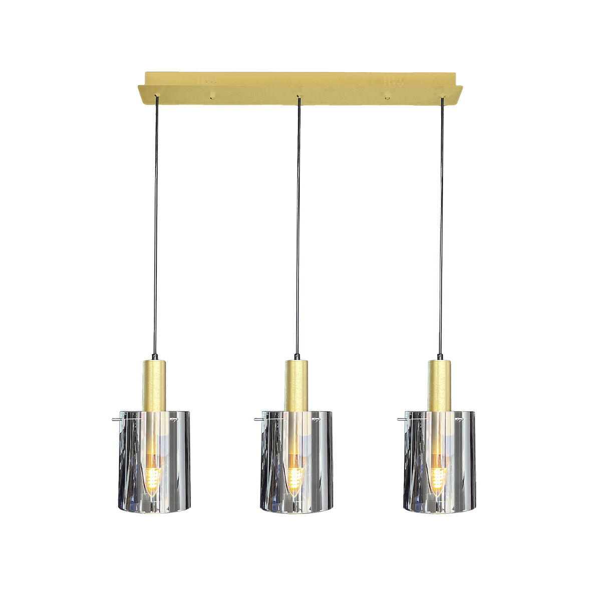 MiLagro Lampa wisząca Arcadia Gold 3xE27 ML1817