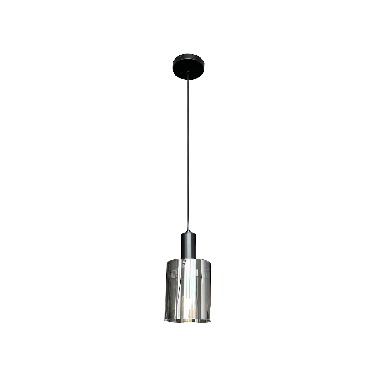 MiLagro Lampa wisząca Arcadia Black 1xE27 ML1818