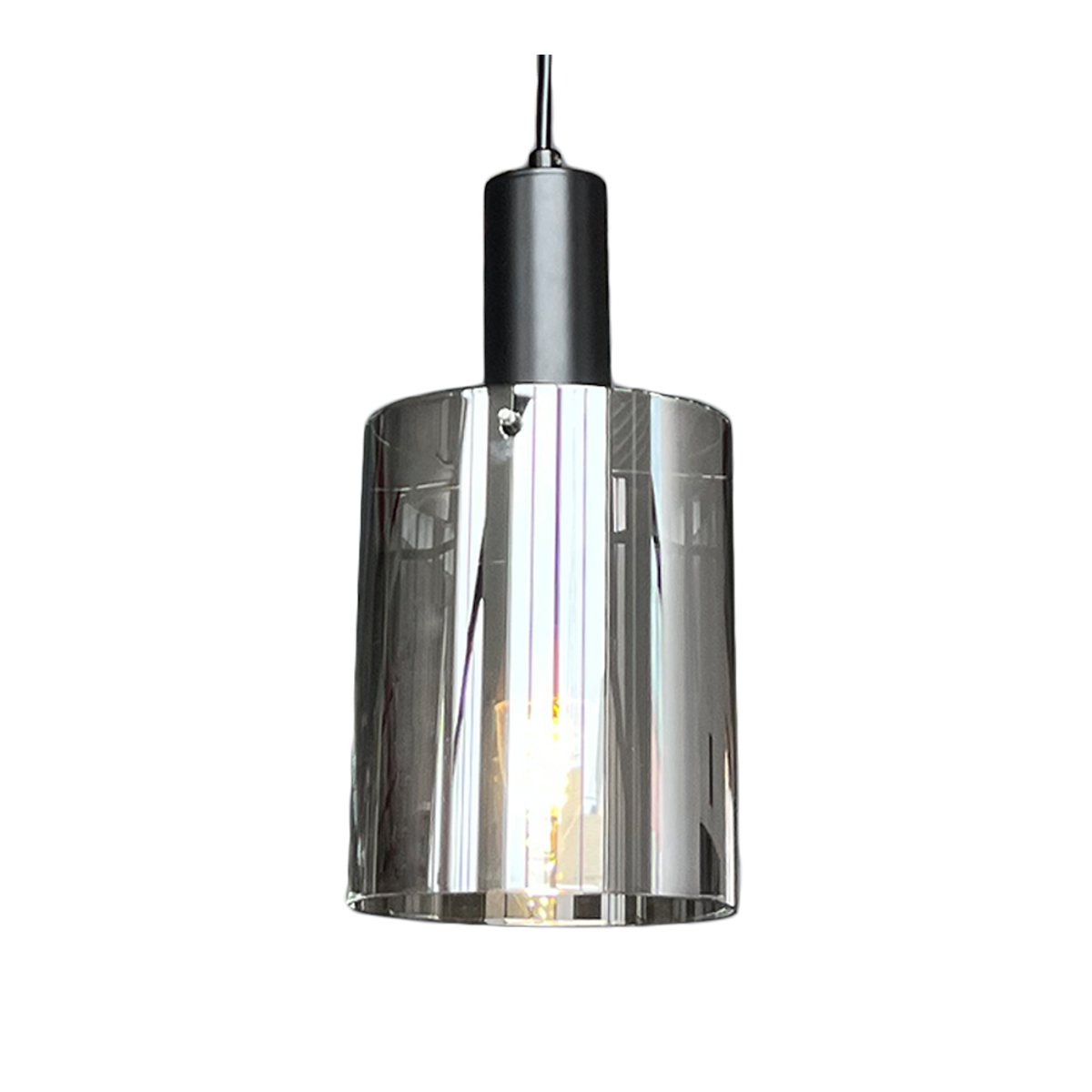MiLagro Lampa wisząca Arcadia Black 1xE27 ML1818