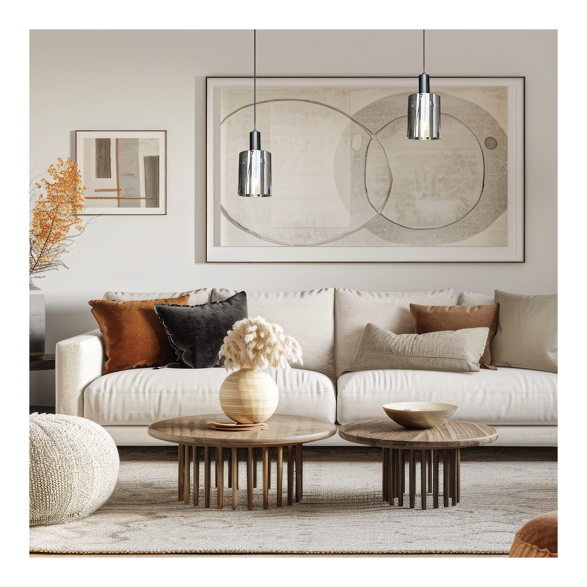MiLagro Lampa wisząca Arcadia Black 1xE27 ML1818