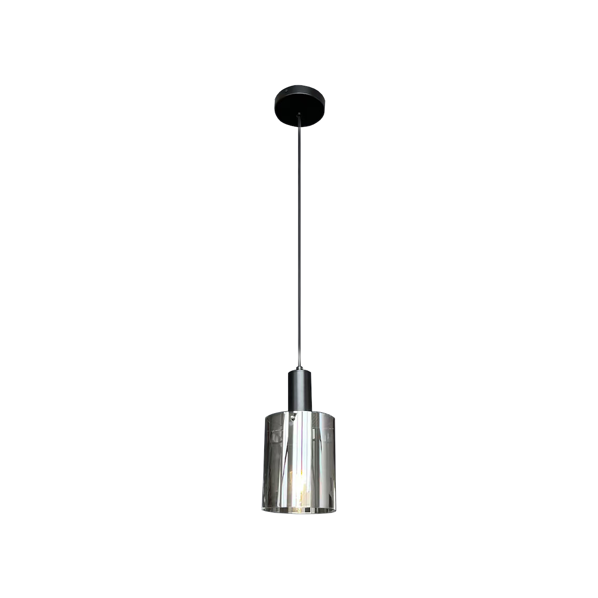 MiLagro Lampa wisząca Arcadia Black 1xE27 ML1818