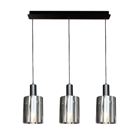 MiLagro Lampa wisząca Arcadia Black 3xE27 ML1819