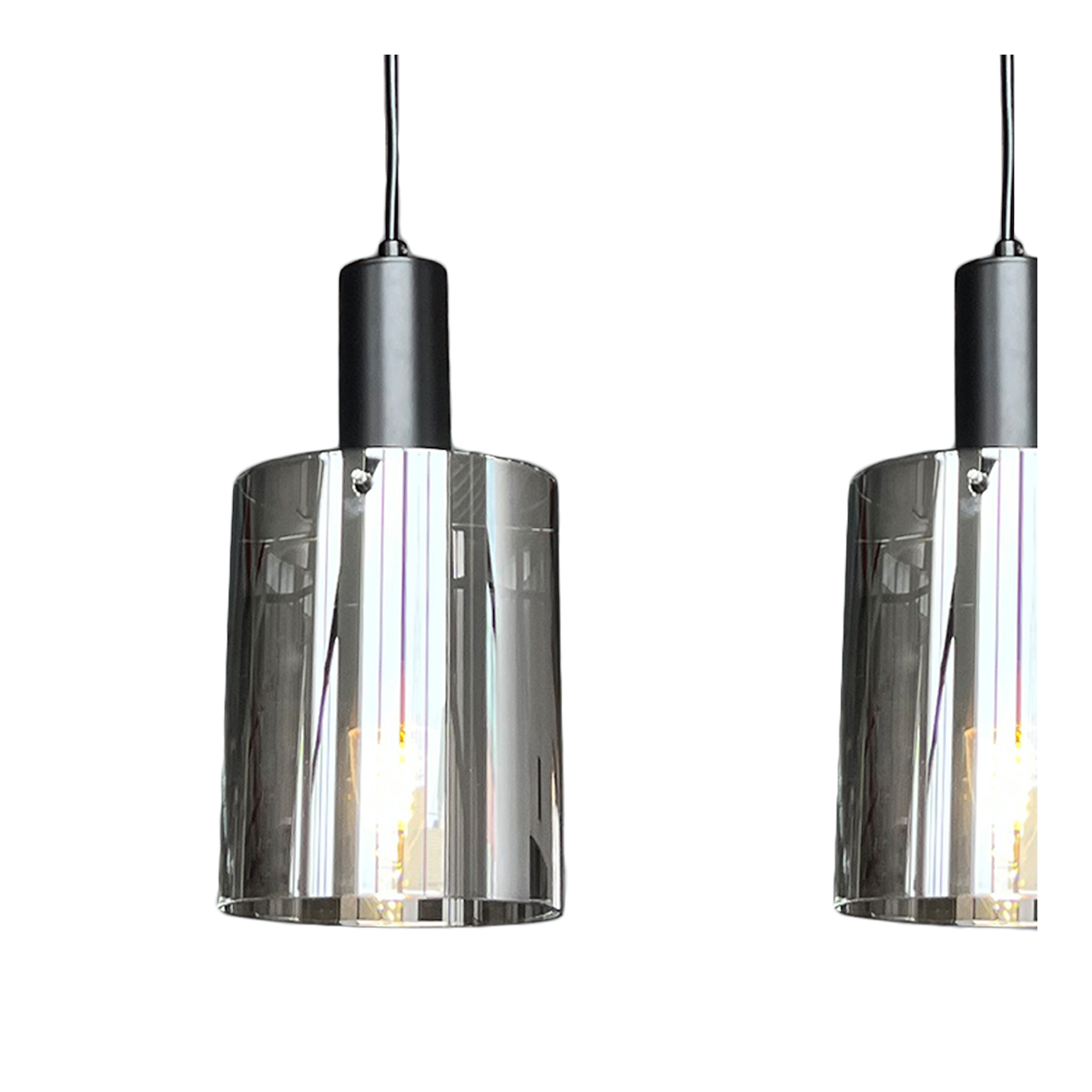 MiLagro Lampa wisząca Arcadia Black 3xE27 ML1819