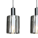 MiLagro Lampa wisząca Arcadia Black 3xE27 ML1819