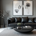 MiLagro Lampa wisząca Arcadia Black 3xE27 ML1819
