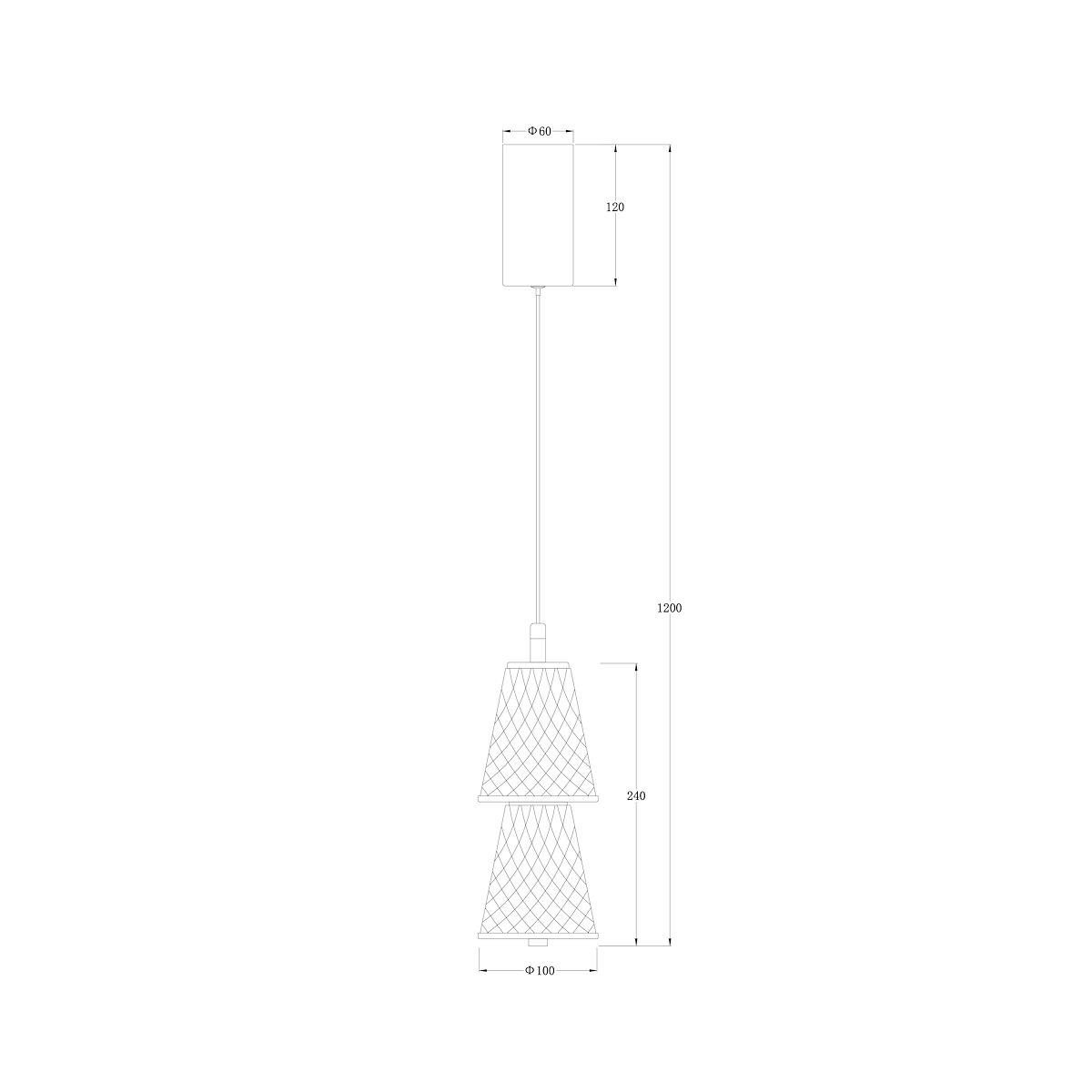 MiLagro Lampa wisząca SANSA 5W LED ML1820