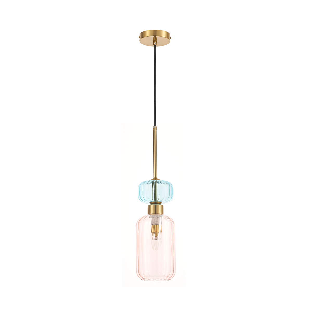 MiLagro Lampa wisząca MOLLY PINK 1xE14 ML1822