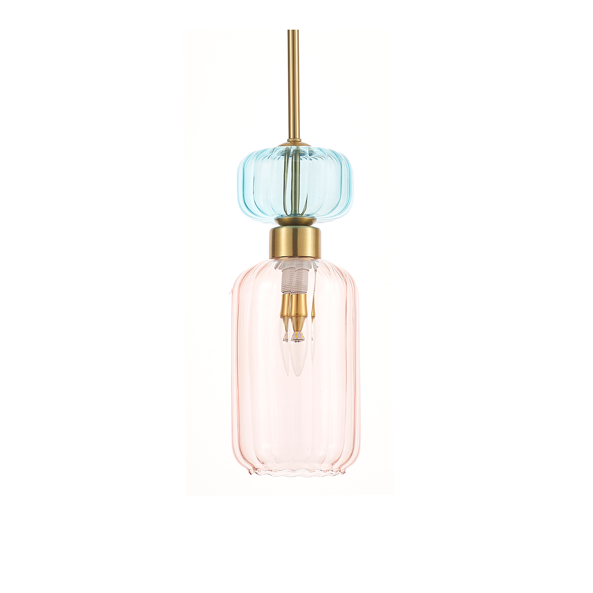 MiLagro Lampa wisząca MOLLY PINK 1xE14 ML1822