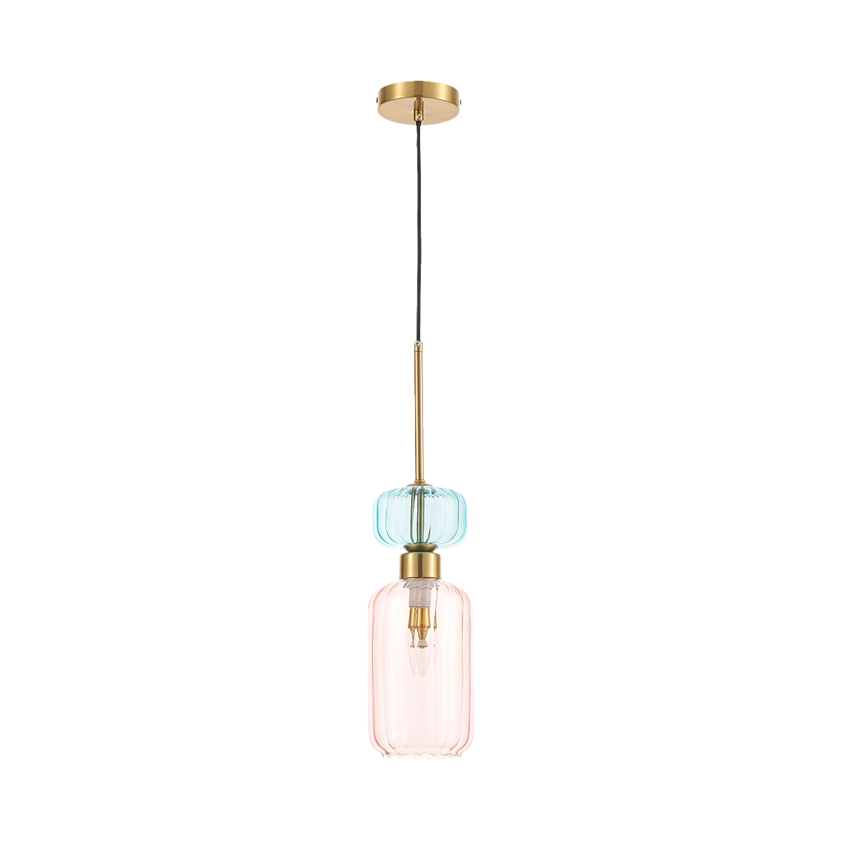 MiLagro Lampa wisząca MOLLY PINK 1xE14 ML1822