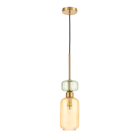 MiLagro Lampa wisząca MOLLY AMBER 1xE14 ML1823