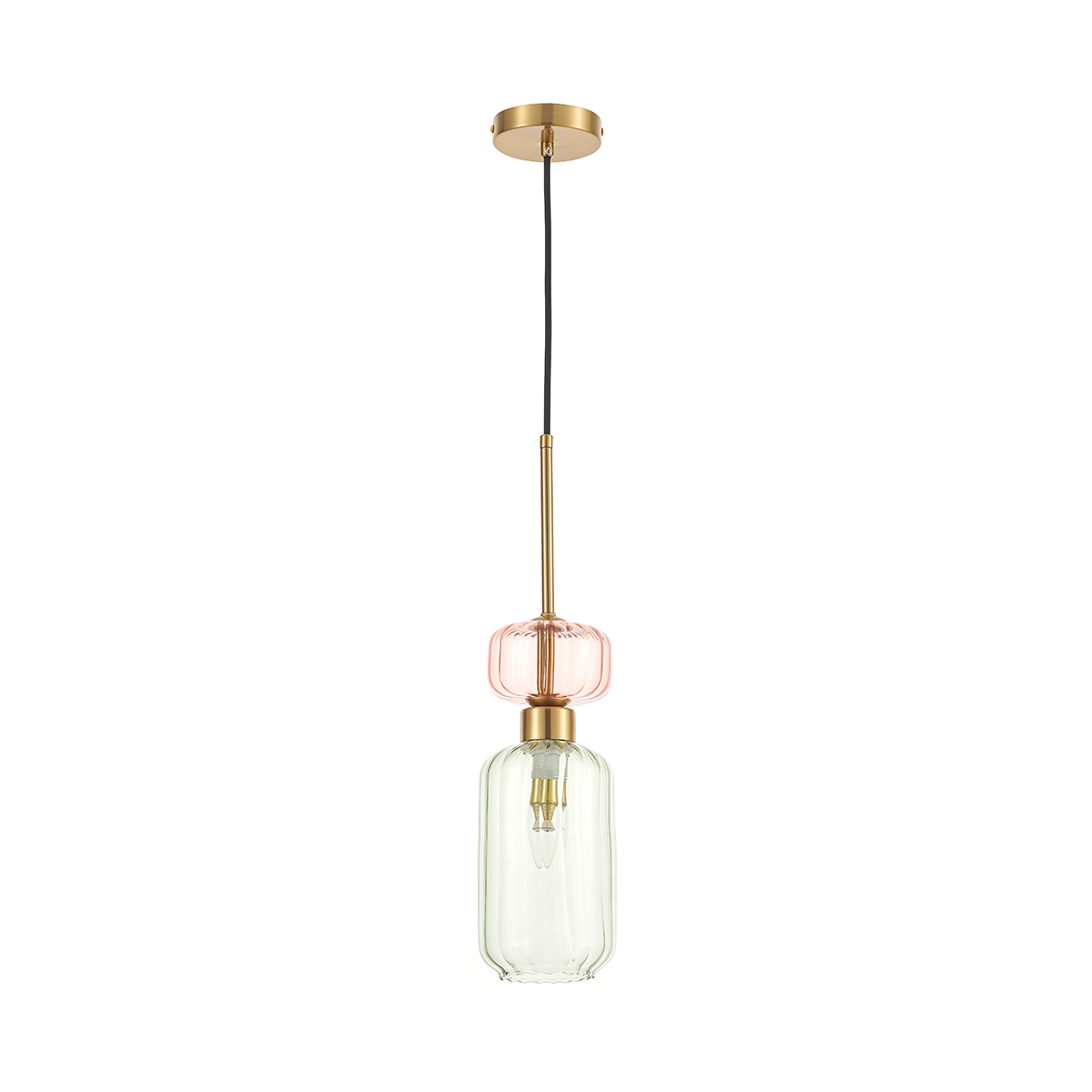 MiLagro Lampa wisząca MOLLY GREEN 1xE14 ML1824