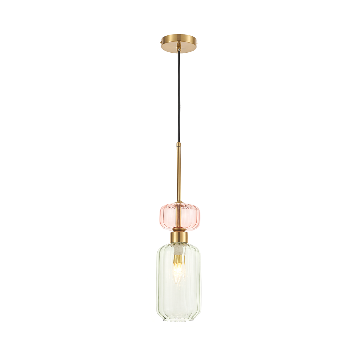 MiLagro Lampa wisząca MOLLY GREEN 1xE14 ML1824