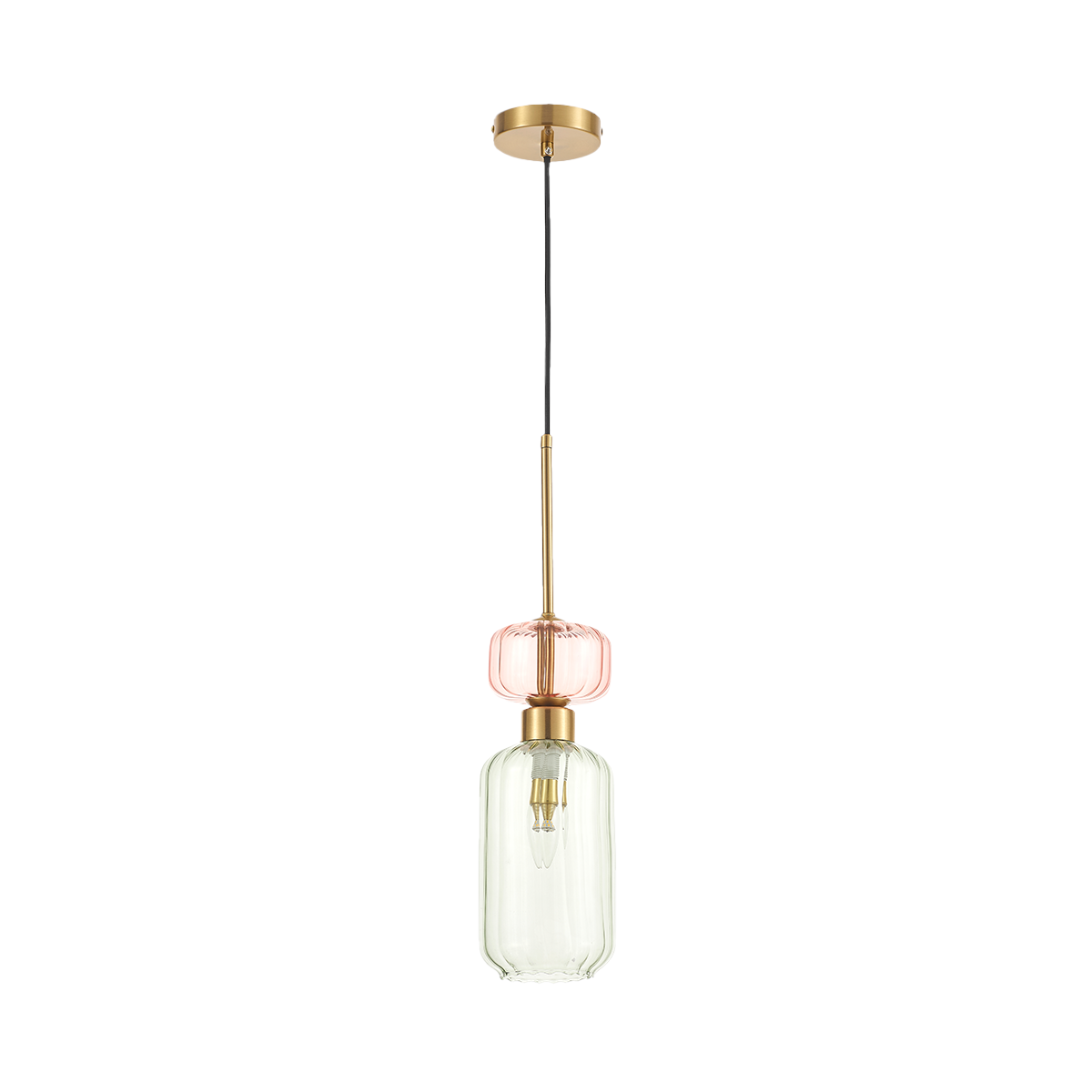 MiLagro Lampa wisząca MOLLY GREEN 1xE14 ML1824