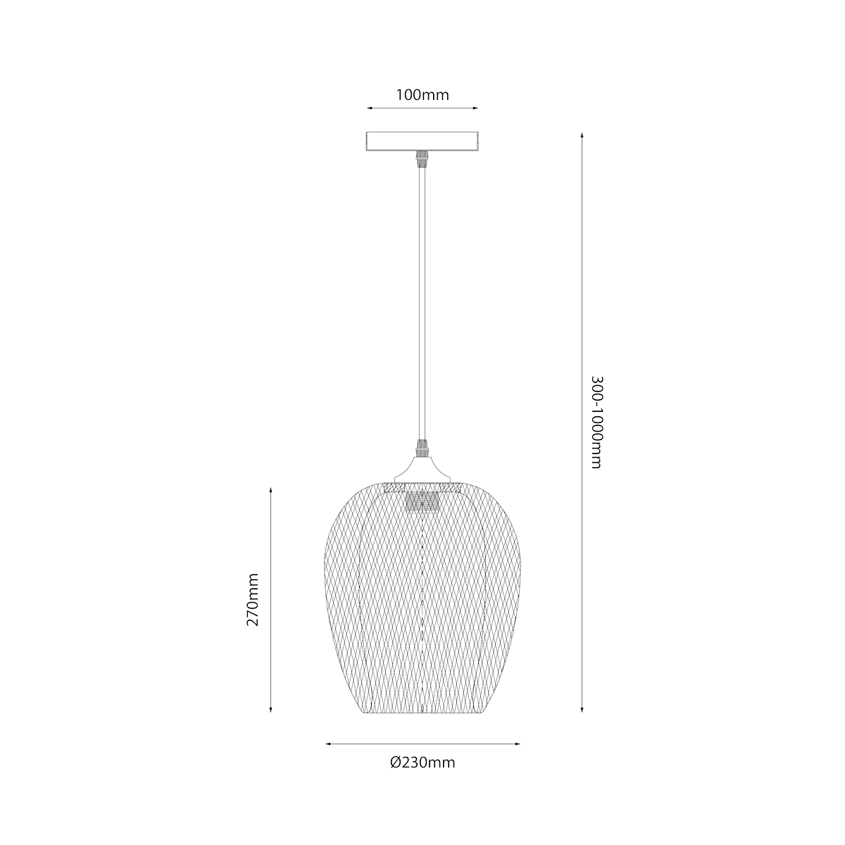 MiLagro ALMA ML1807 lampa wisząca boho