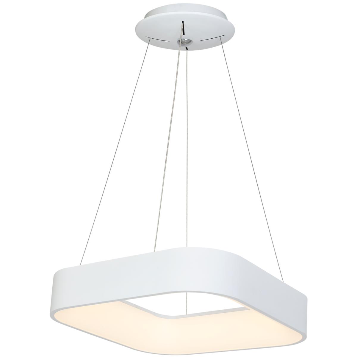 MiLagro Lampa Wisząca Astro Biały 40W LED 4000K ML1853
