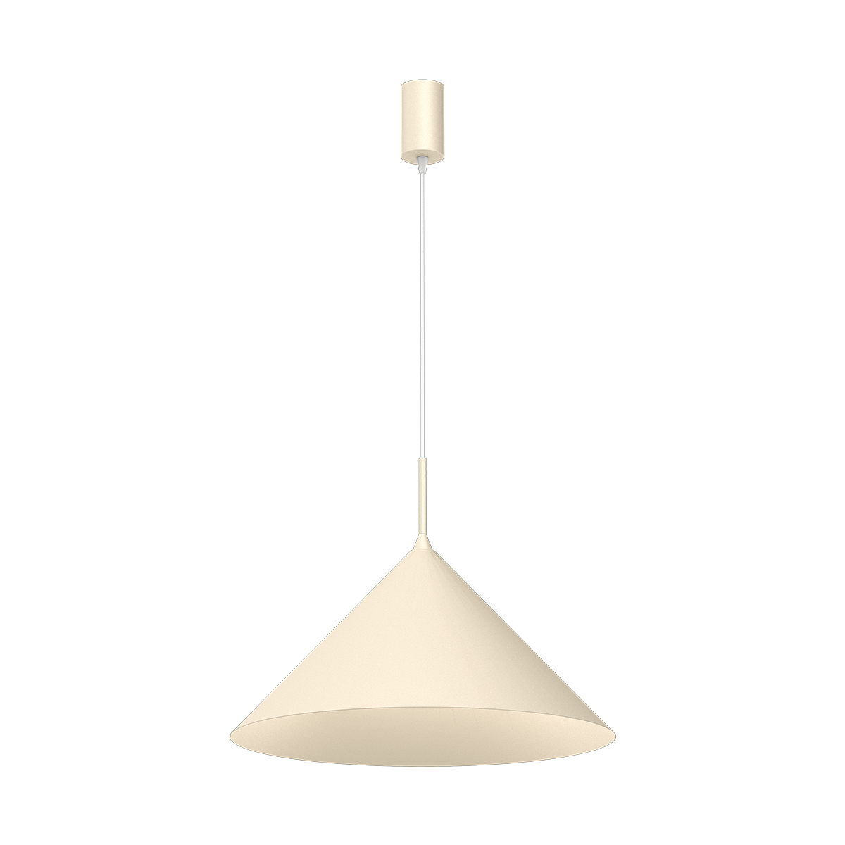 MiLagro Lampa wisząca CAPITAL CREAMY O46cm 1xGX53 MLP1643