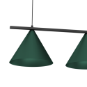 MiLagro Lampa wisząca CAPITAL BLACK GREEN 3XGX53 MLP1530