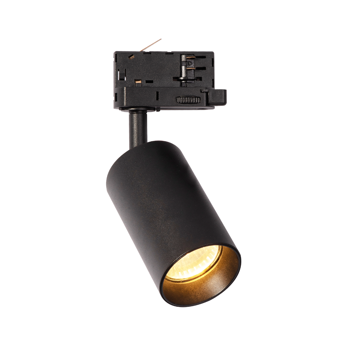 MiLagro Track Spot Pipe Czarny 1xGU10 3-obwodowy ML2062