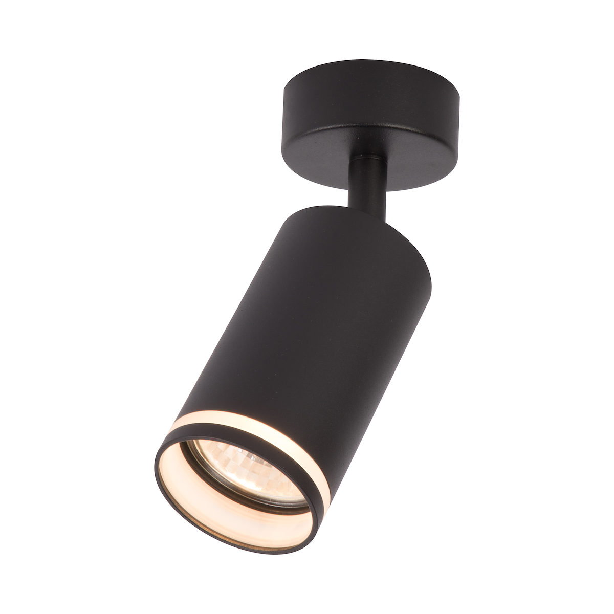 MiLagro Oprawa Pipe Ring Spot Czarny 1xGU10 ML2067